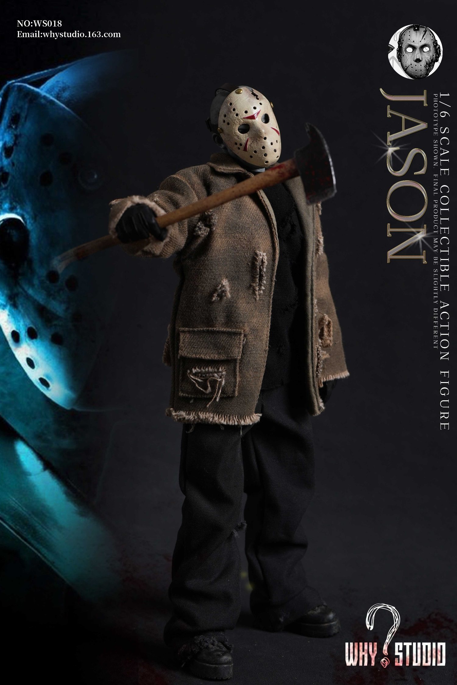 WHY STUDIO WS018 Freddy Vs.Jason 1/6 Jason Collectible