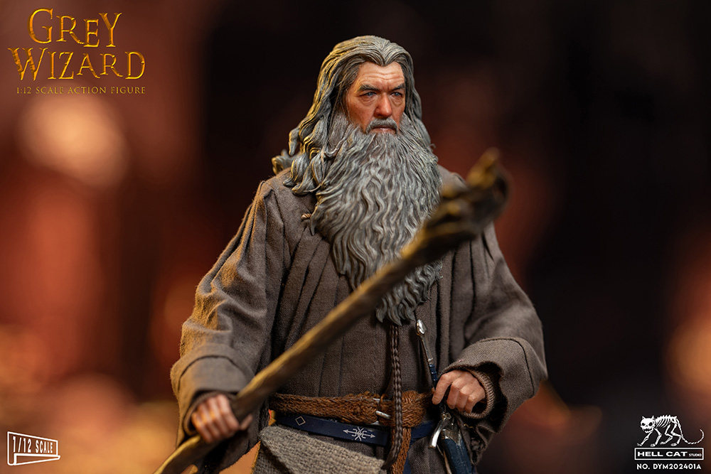 Hell Cat DYM202401A 1/12 Grey Wizard Collectible Male Action