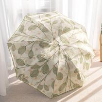 Lace Umbrella Princess Ocean Umbrella Female Sunny and Rain-Dual-use Side Method Retro Little Sun Umbrella Double Layer Double Sunscreen