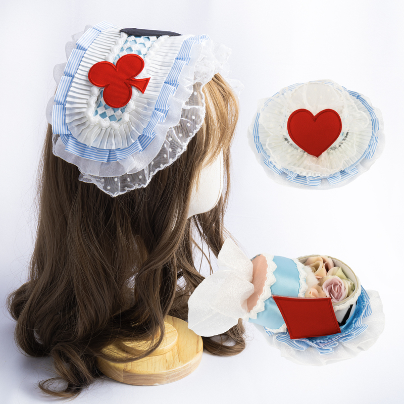 Tea Party New Style Hat Lolita Headwear Everyday Versatile Hair Accessory Alice in Wonderland Headband