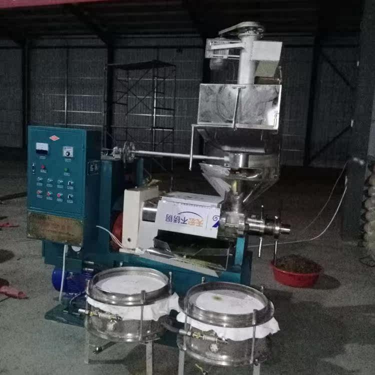 Fully automatic commercial production and processing equipment for rice bran coconut fruit Tongren cotton seed rapeseed oil machine in spiral presser