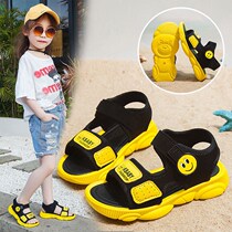 Boys shoes 2021 new summer soft bottom girls fashion sandals Korean childrens sandals skid shoes