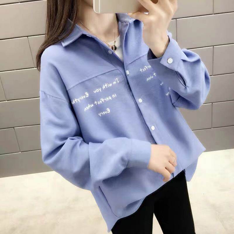 Girl Shirt Woman Design Sensation Small Crowblouse Autumn Clothing 2020 New Linings Women's Autumn Clothes With Long Sleeves Spring Autumn Outwear