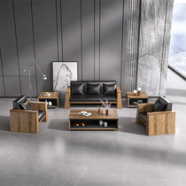 Senhostages Office Small Household Type Sippi Sofa Office Reception Relaxation Area Sofa Creative Profiled Sofa Combination