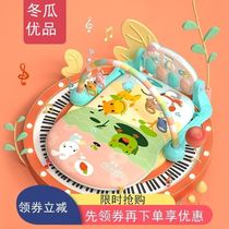 Step on the piano baby fitness stand children's toys with music pedal toy bed children's educational enlightenment early education