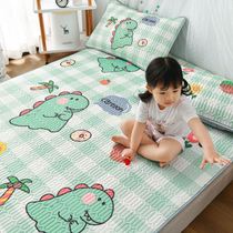 Silicone Mattress Single Natural Latex Student Dorm Room Child Thin 1 8m bed ice silk cool mat cool cushion