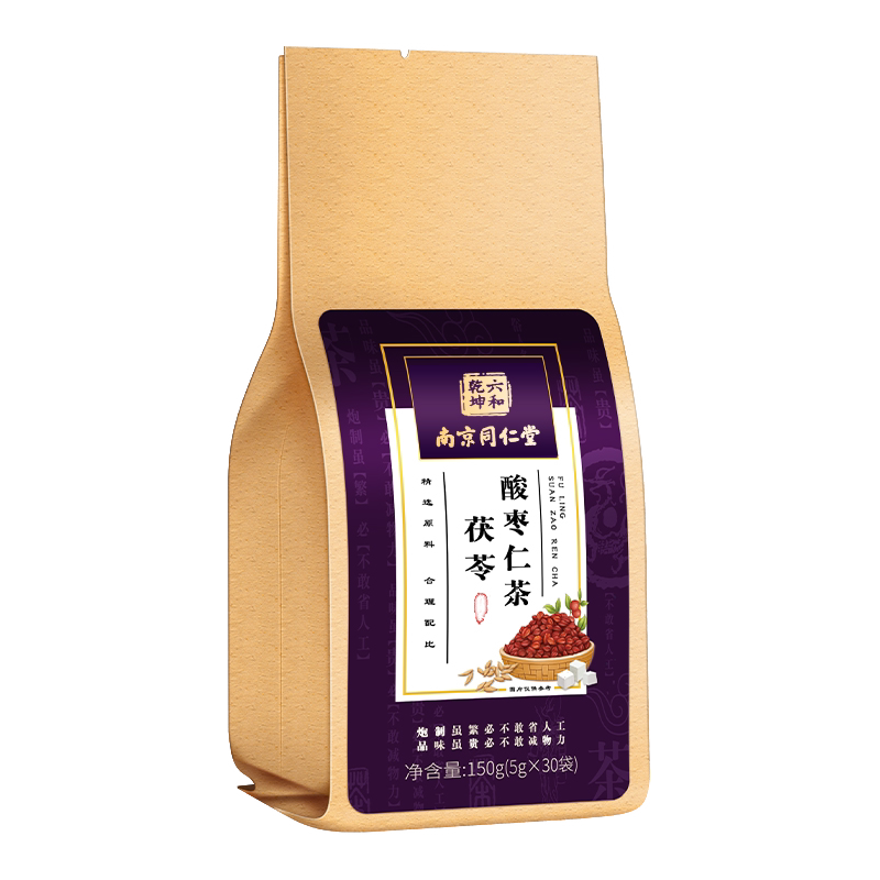 同仁堂酸枣仁百合茯苓助眠茶改善睡眠品质正品-Taobao-Tmall