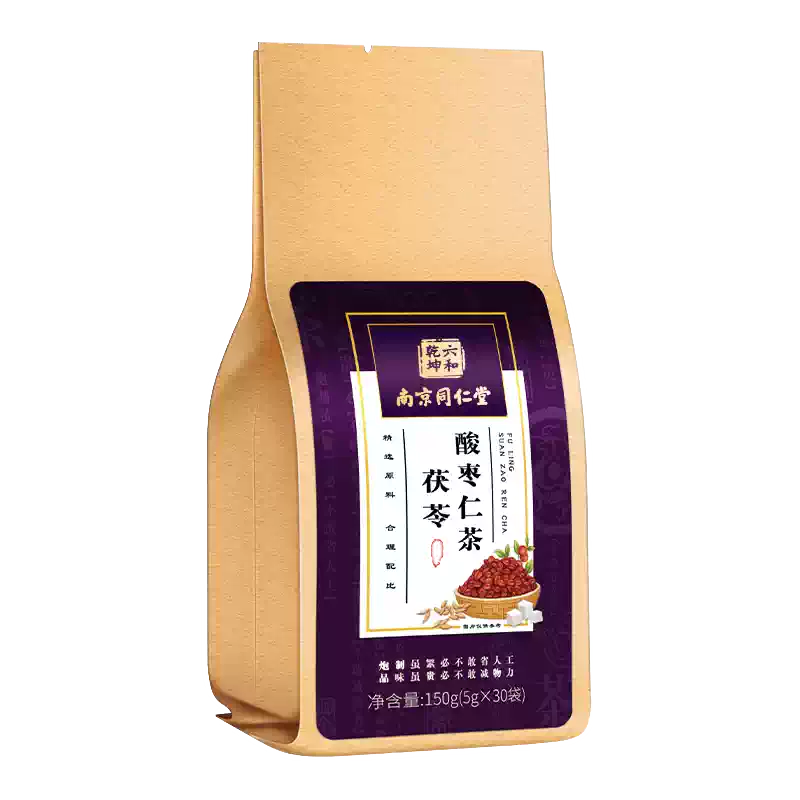 同仁堂酸枣仁百合茯苓助眠茶改善睡眠品质正品-Taobao-Tmall