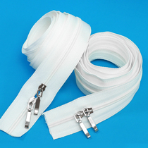 Bag opening tail opening 3 Number of double heads Invisible zipper accessories Quilt Cover Cloak Curtains Tent Nylon Metal Laps