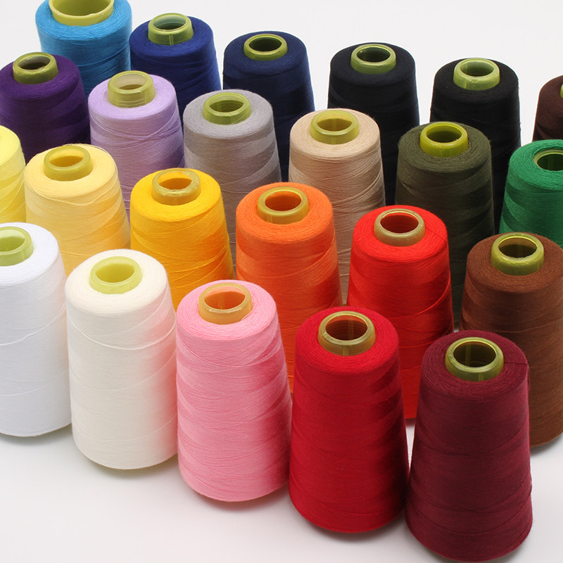 402 sewing thread machine household black and white pagoda line large roll industrial high speed flat seam machine combination