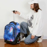 Чемодан, беззвучный ранец, детский ящик для хранения, вместительная и большая сумка подходит для мужчин и женщин для путешествий, для средней школы