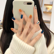 Childrens nail polish 2021 new color can peel and tear non-toxic girl free roast quick-drying lasting autumn and winter white set