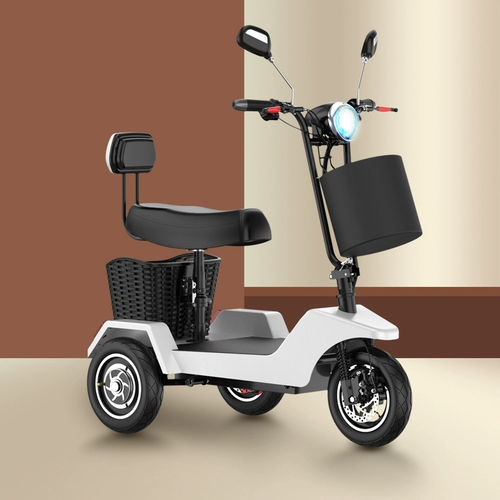 Электрический трехколесный велосипед для домашнего использования для пожилых людей, маленькие ходунки