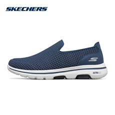 Энергичный обувь skechers斯凯奇gowalk一脚蹬减震健步鞋男子轻便休闲运动鞋661059
