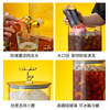 Coke Bucket Glass Wine Bottle Beer Beverage Bucket with Spigot Fruit Tea Bucket Jar Juice Bucket Heat-Resistant Container