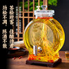 High-End Glass Bottles for Soaking Liquor, Food-Grade Wine Jars with Taps, Sealed Special Wine Bottles, Medicinal Wine Containers