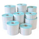 Waterproof Thermal Label Paper 60*40 20 30 50 70 80 90 100 Self-Adhesive Supermarket Electronic Scale Price Barcode Printing Paper E-Packet Express Blank Colorful Waterproof Milk Tea Stickers