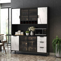 Dining side cabinet One by the wall High cabinet Modern simple dining room locker Living room light luxury tea cabinet Bedroom storage cabinet