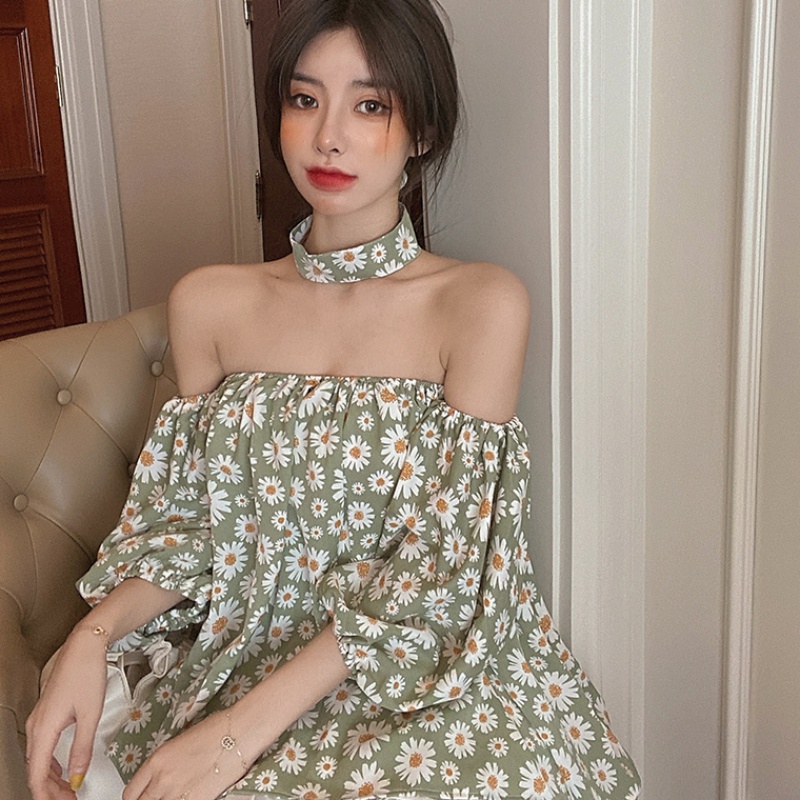 Green Topsummer Short skirt summer wear skirt suit female 2020 new pattern Korean version fashion Internet celebrity little chap skirt Two piece set