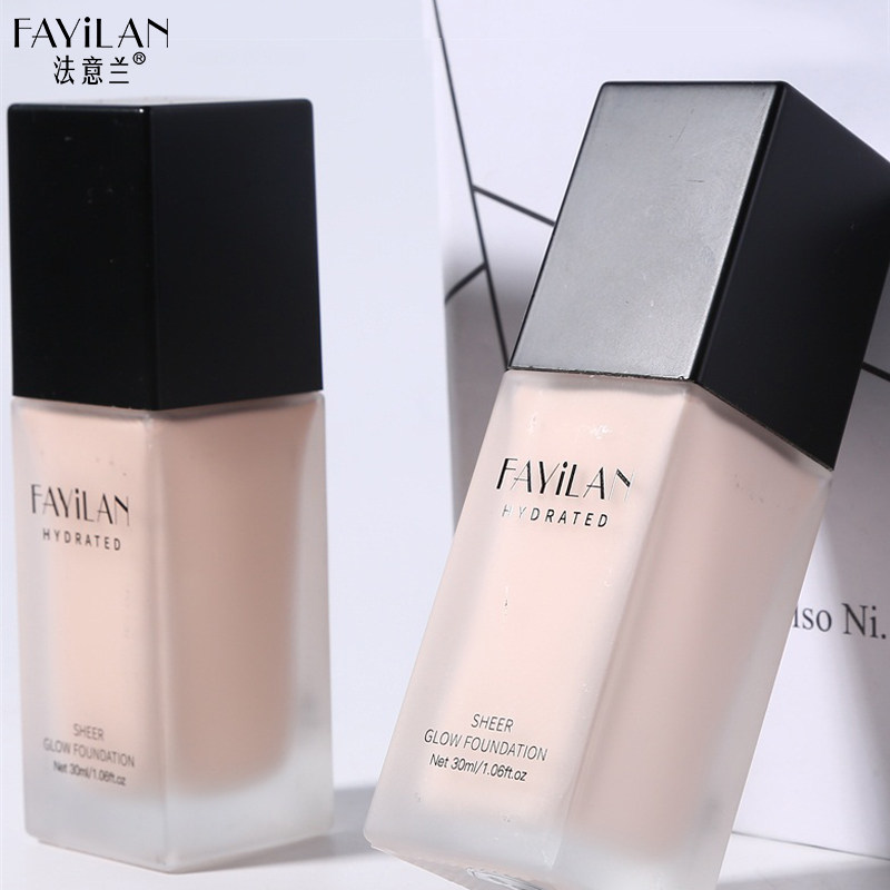 Faylan Powder Bottom Liquid Moisturizing Whitening Bb Cream Ti Bright Complexion Flawless Cream Long-lasting Control Oil Non-Carb Powder