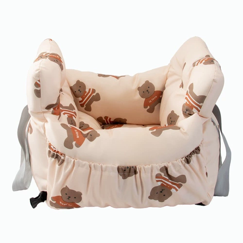 Автомобильная будка для катания на собаках, автомобильная подушка для домашних животных, безопасное сиденье, будка с центральным управлением, сумка для прогулок для собак малого и среднего размера.