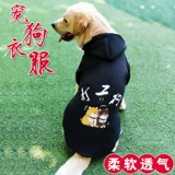 Одежда для собак, осенне-зимний свитер, бордер-колли, лабрадор, золотистый ретривер, самоед, сиба-ину, плюшевая собака для больших и средних собак