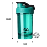 Спортивная портативная качалка подходит для мужчин и женщин для спортзала со шкалой, палочка для смешивания со стаканом