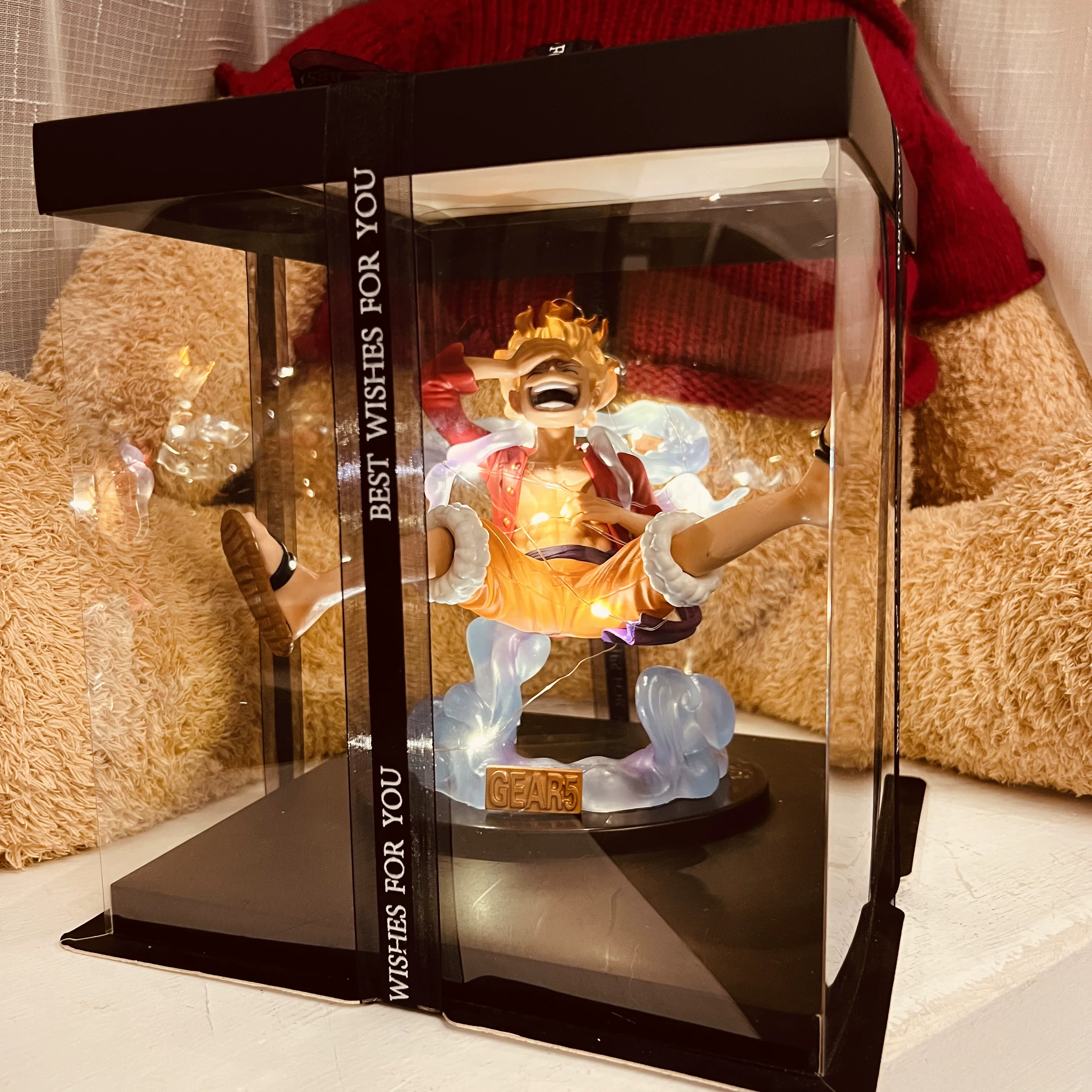 One Piece GK Original Sun Shennica Form Five Fifth Luffy and Kaido Kaido hand -made model swing lover lover