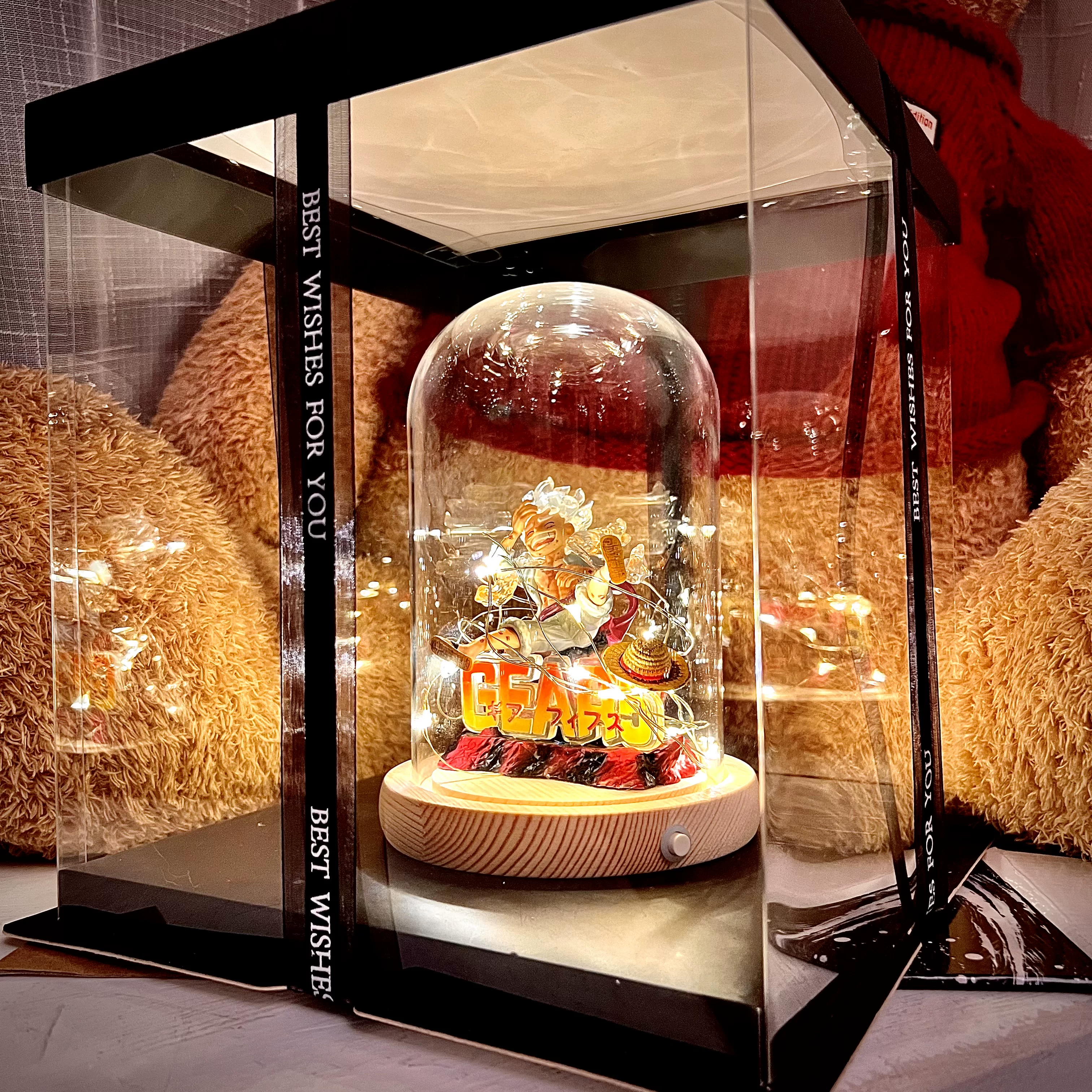 One Piece GK Original Sun Shennica Form Five Fifth Luffy and Kaido Kaido hand -made model swing lover lover