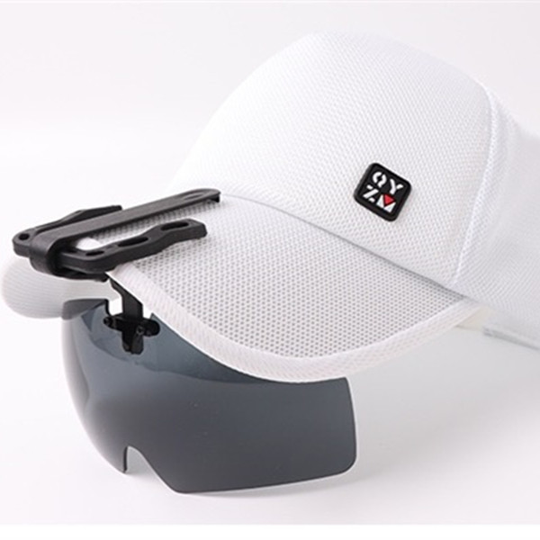 Clip Caps Glasses Outdoor Leisure Luja Fishing Goggles Clips Cap Reversible Golf Cap Sunglasses-Taobao