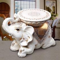Elephant shoes changing stool living room decorations European-style ornaments wedding gifts moving to new home floor-standing ornaments