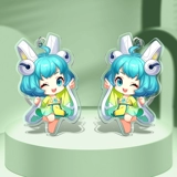 Акриловый брелок, креативная фотография, мультяшная подвеска для влюбленных, делается под заказ, «сделай сам»