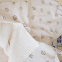 ins Han wind children Crushed Flowers Gauze Cover Blanket Bathrobe Towels Baby Hug