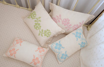 New Vintage Law Style Boutique Embroidery Texture Lace with pillow head with core small leaning pillows