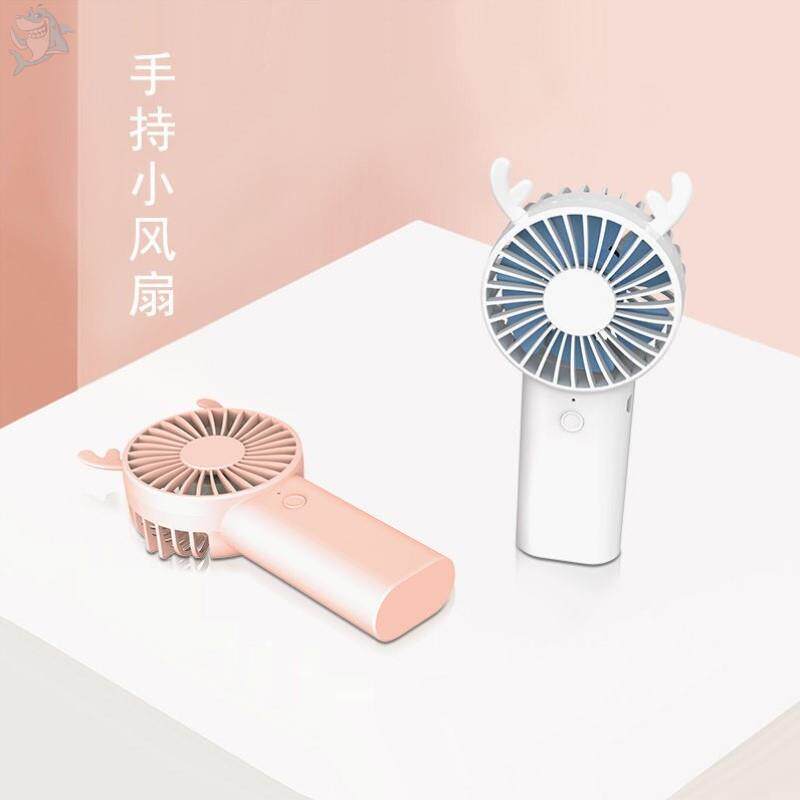 Heat dissipation Mini small fan battery charging dormitory bed large wind rechargeable student with USB fan