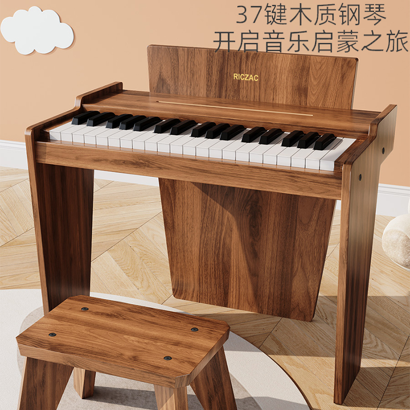 Children's electronic violin wood small piano small able to play girl beginners Home entrance Tutorials Yamaha-Taobao