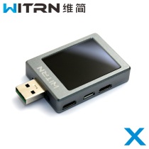 WITRN dimensional simple X-MFI current voltmeter USB tester QC4 PD PPS fast charging protocol