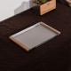 To the Du tray, raw aluminum solid wood stainless steel exquisite dining tray, Ji Home Furnishing