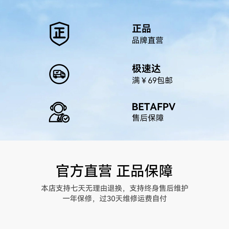 BETAFPV Micro鏤空機蓋C02攝像頭無刷穿越機保護頂蓋Meteor65/75