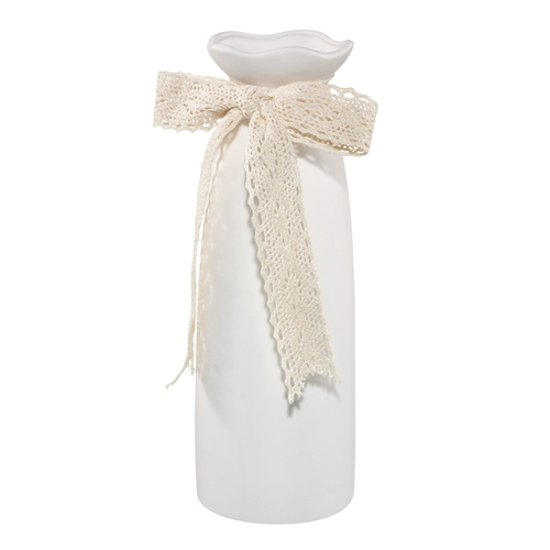 Белая керамическая ваза сушеные цветочные цветочные расстановки и творческое водное питание современное скандинавское гостиное столовое столик дома украшения украшения