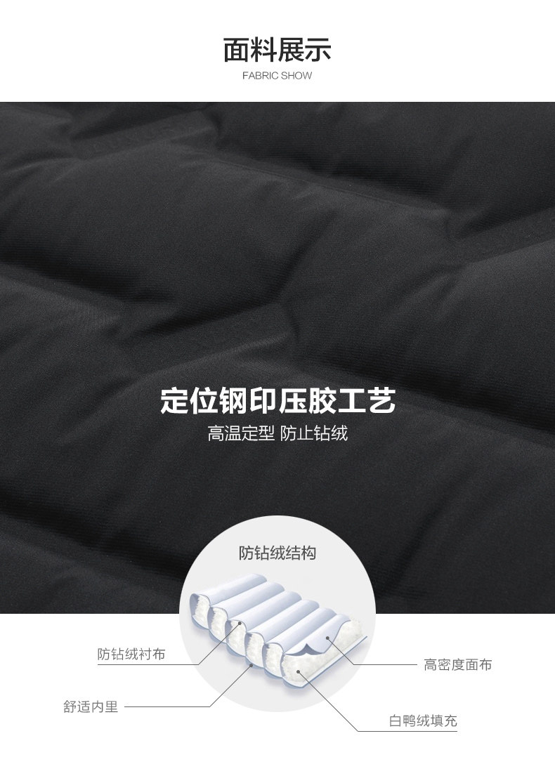 Firs 杉杉 男式立领羽绒服 天猫优惠券折后￥239包邮（￥459-220）