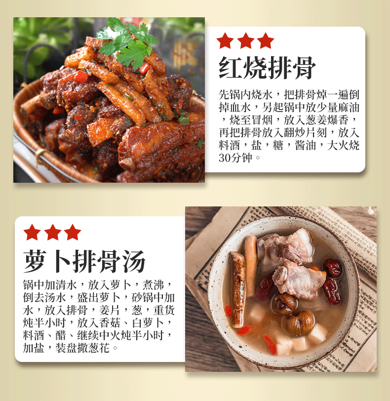 品秩 黄牛肋排 4斤 原切非腌制 图7
