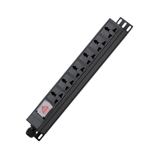 Fulong cabinet pdu aluminum alloy 5-position export pin strip