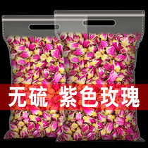 Rose Flowers Tea Ping Yin Dry Rose Flag Ship Store Phnom Penh Red Rose Flower Crown Tea Bubble Water class Bulk 500g