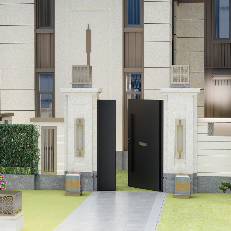 Custom Villa Gate Stainless Steel Country Garden Gate Community Simple Modern Garden Gate