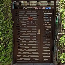 Iron Art Courtyard Gateway Outer Countryside Engraving Villa Courtyard Gate cell Double opening doors Entrance Iron Door Customisation