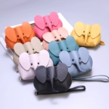 Сумка, подвеска, креативная ключница, картхолдер, кошелек, помада, сумка-органайзер, из натуральной кожи