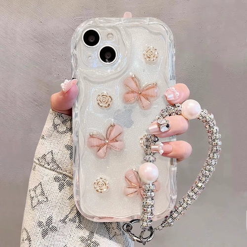 Apple, совместимый iPhone 15, чехол для телефона, кремовый трехмерный горный чай, iPhone13 Pro, iPhone14 Pro, мобильный телефон, iphone, 16promax, изысканный стиль, защита при падении