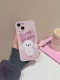 Cooking pink cute splash-ink puppy ເຫມາະສໍາລັບ iphone14ProMax ໂທລະສັບມືຖືກໍລະນີ Apple 13 ສາວຫົວໃຈ 11/12 ໃຫມ່ 14pro ເລນລວມທັງຫມົດກາຕູນຕ້ານການຕົກ silicone ການປົກຫຸ້ມຂອງປ້ອງກັນ