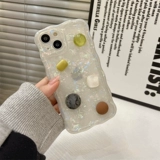 Apple, трехмерный совместимый iPhone 14, чехол для телефона, силиконовый iPhone14 Pro, iPhone13 Pro, с драгоценным камнем, 14promax, iphone, защита при падении, изысканный стиль